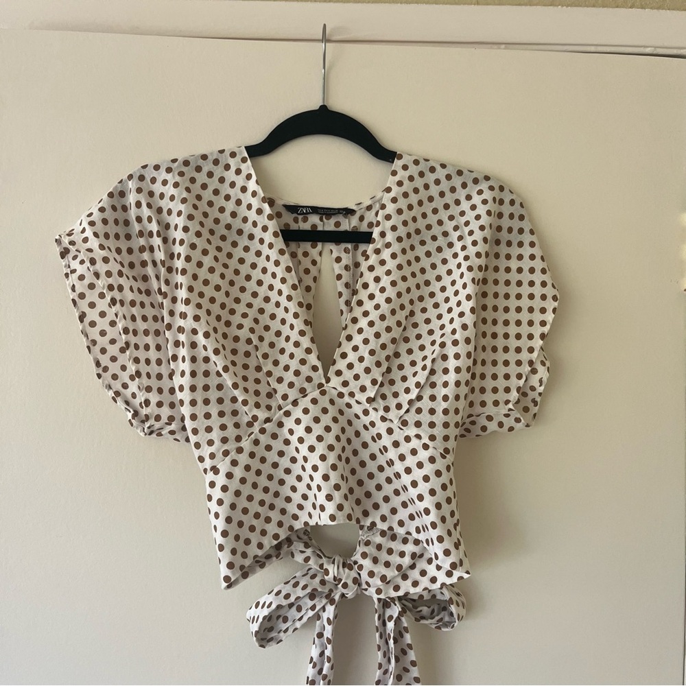 Cropped blouse